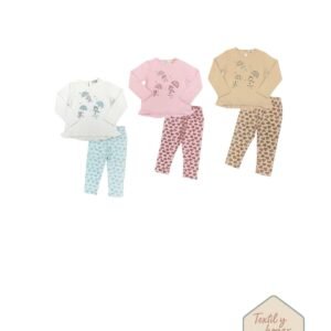 conjunto paragua rosa