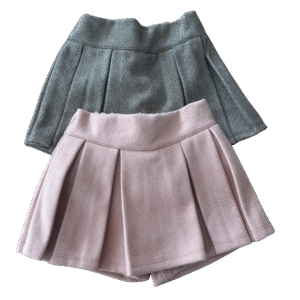 falda de niña espiga