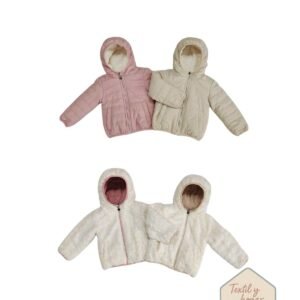chaquetón infantil reversible