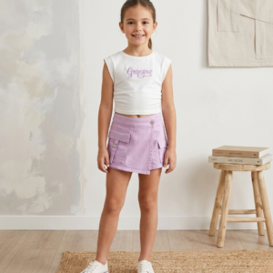 camiseta y falda pantalÓn